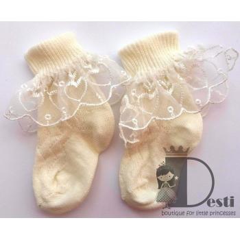 Чорапчета с дантелка