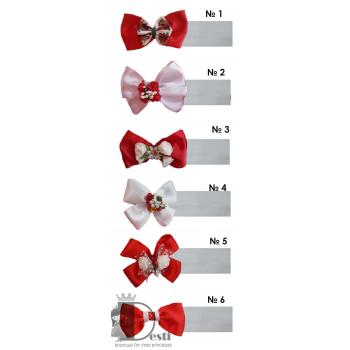 Лента за коса - коледни