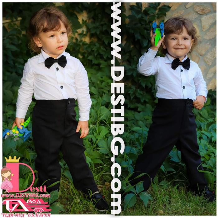 Мъжки Костюм от 3 части № МК-3-ПЧ-БР