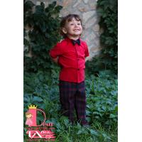 Мъжка Риза № МР-ПД с Къс/Дълъг Ръкав