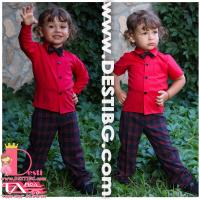 Мъжка Риза № МР-ПД с Къс/Дълъг Ръкав