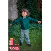 Мъжка Риза № МР-РЗ с Къс/Дълъг Ръкав