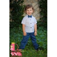 Мъжка Риза № МР-ПБ с Къс/Дълъг Ръкав