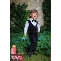 Мъжки Костюм от 4 части № МК-4-ПЧ-БР