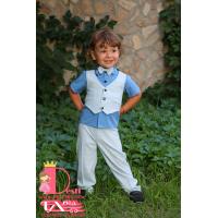 Мъжки Костюм от 4 части № МК-4-ССК-ПС