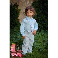 Мъжки Костюм от 4 части № МК-4-ССК-РСС