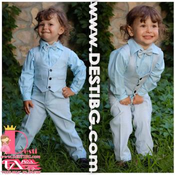 Мъжки Костюм от 4 части № МК-4-ССК-РСС