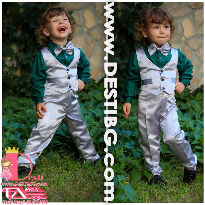 Мъжки Костюм от 4 части № МК-4-ССВ-СТЗ