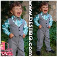 Мъжки Костюм от 4 части № МК-4-СВР-СР