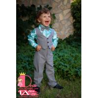 Мъжки Костюм от 4 части № МК-4-СВР-СР