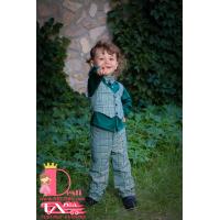 Мъжки Костюм от 4 части № МК-4-СВЗК-РЗ