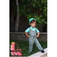 Мъжки Костюм от 4 части № МК-4-СВЗК-РР