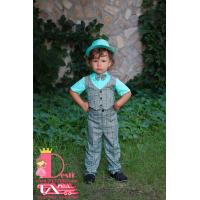 Мъжки Костюм от 4 части № МК-4-СВЗК-РР