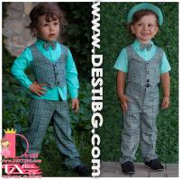 Мъжки Костюм от 4 части № МК-4-СВЗК-РР