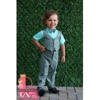 Мъжки Костюм от 4 части № МК-4-СВЗК-РР