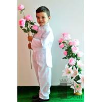 Мъжки костюм -  бял фрак