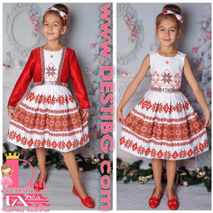 Рокля № НН-3Д - к-т от 3 части