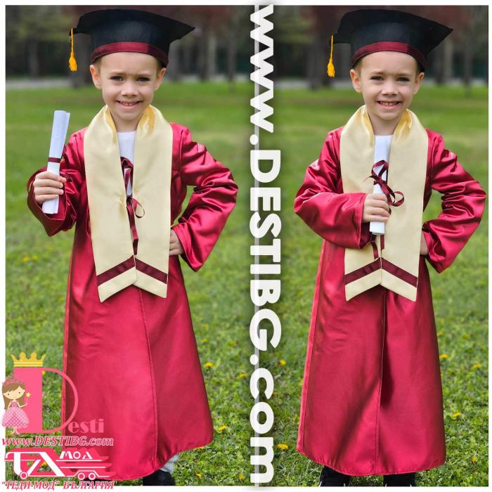 Комплект Тога - 4 части - вишнев