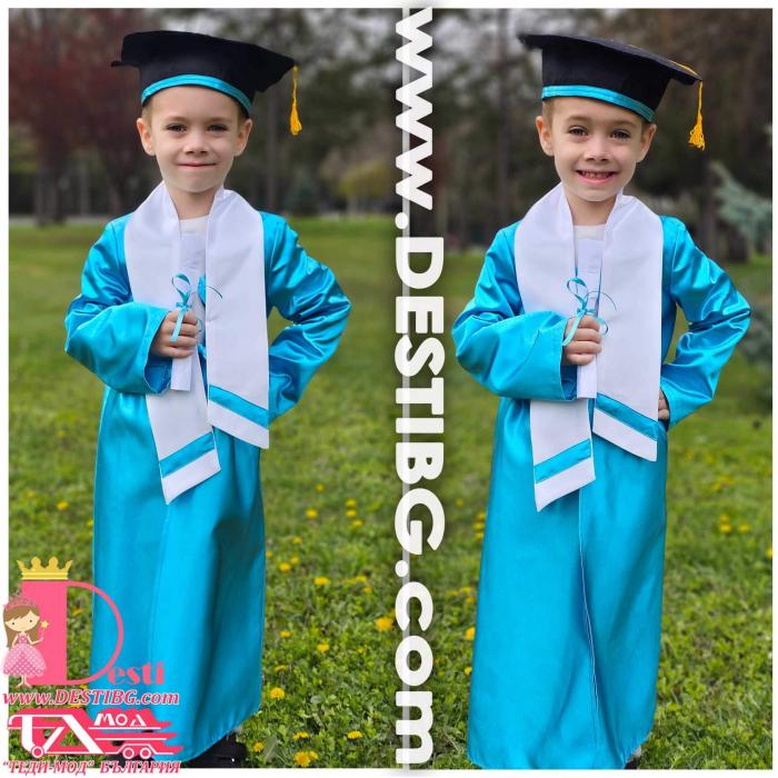 Комплект Тога - 4 части - светло син