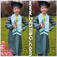 Комплект Тога - 4 части - зелен