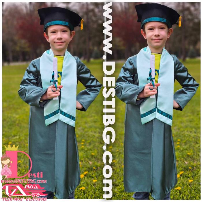 Комплект Тога - 4 части - зелен